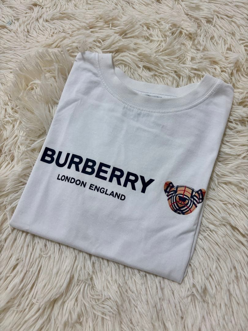 BURBERRY 6y116cm キッズ Tシャツ ホワイト