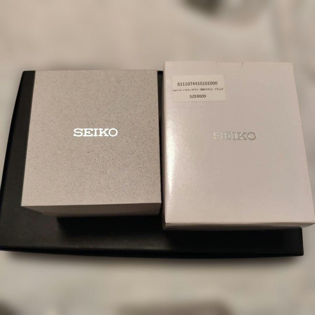 稼働 メンズ SEIKO セイコー クロノグラフ 100M 防水