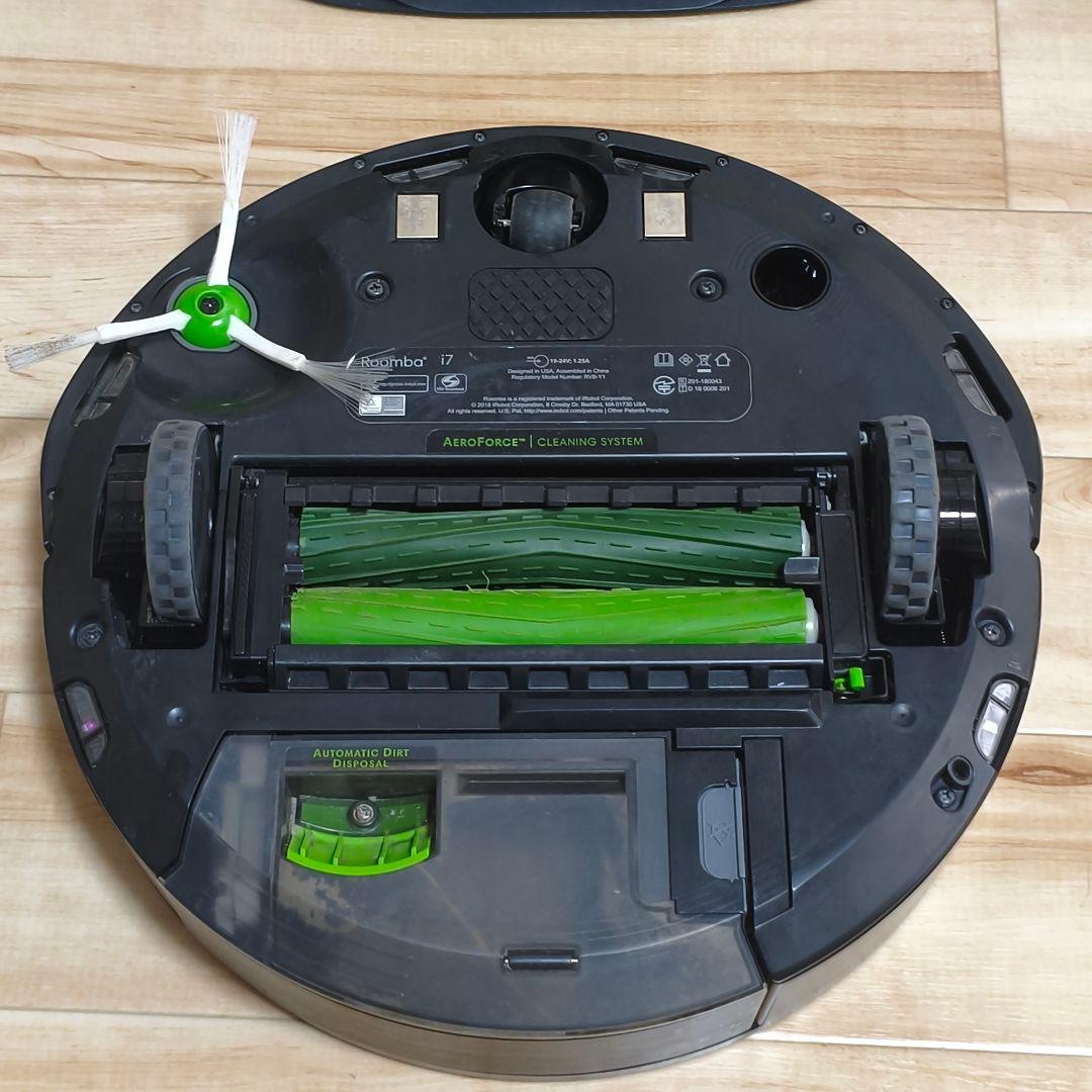 ♥️ 動作品 iRobot i7+ ロボット掃除機本体 自動ゴミ収集機能付き