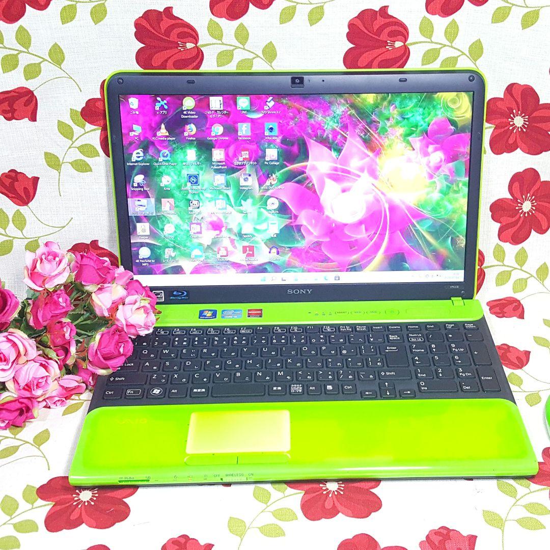 SONY-VAIO★新Win11★Core-i7★新品512GB★メモリ8GB★