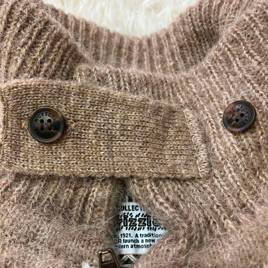 McGREGOR COLLECTION/モヘアニット ドリズラージャケット