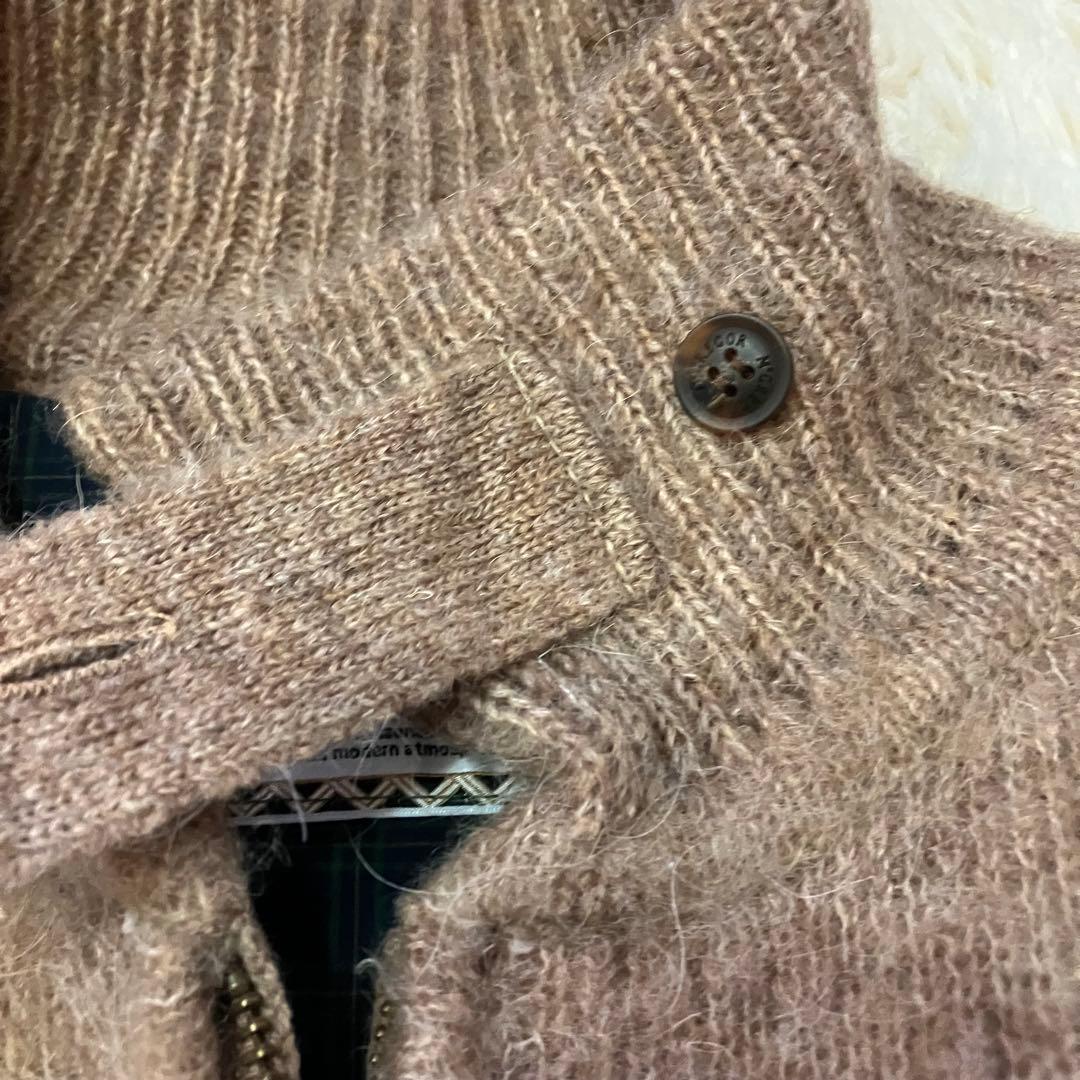 McGREGOR COLLECTION/モヘアニット ドリズラージャケット