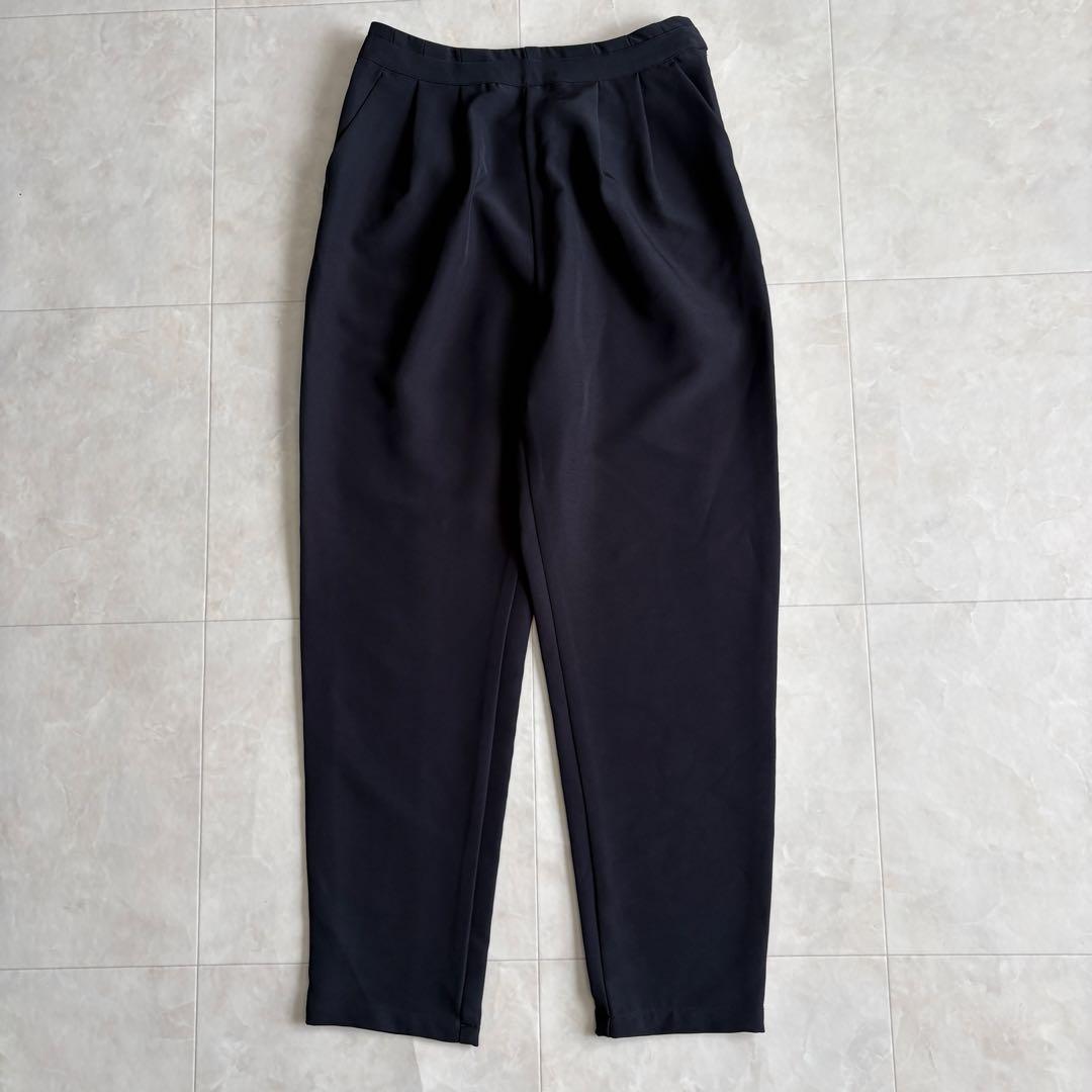 ROPE PICNIC ノーカラーセットアップ ネイビー 38/36 ストレッチ