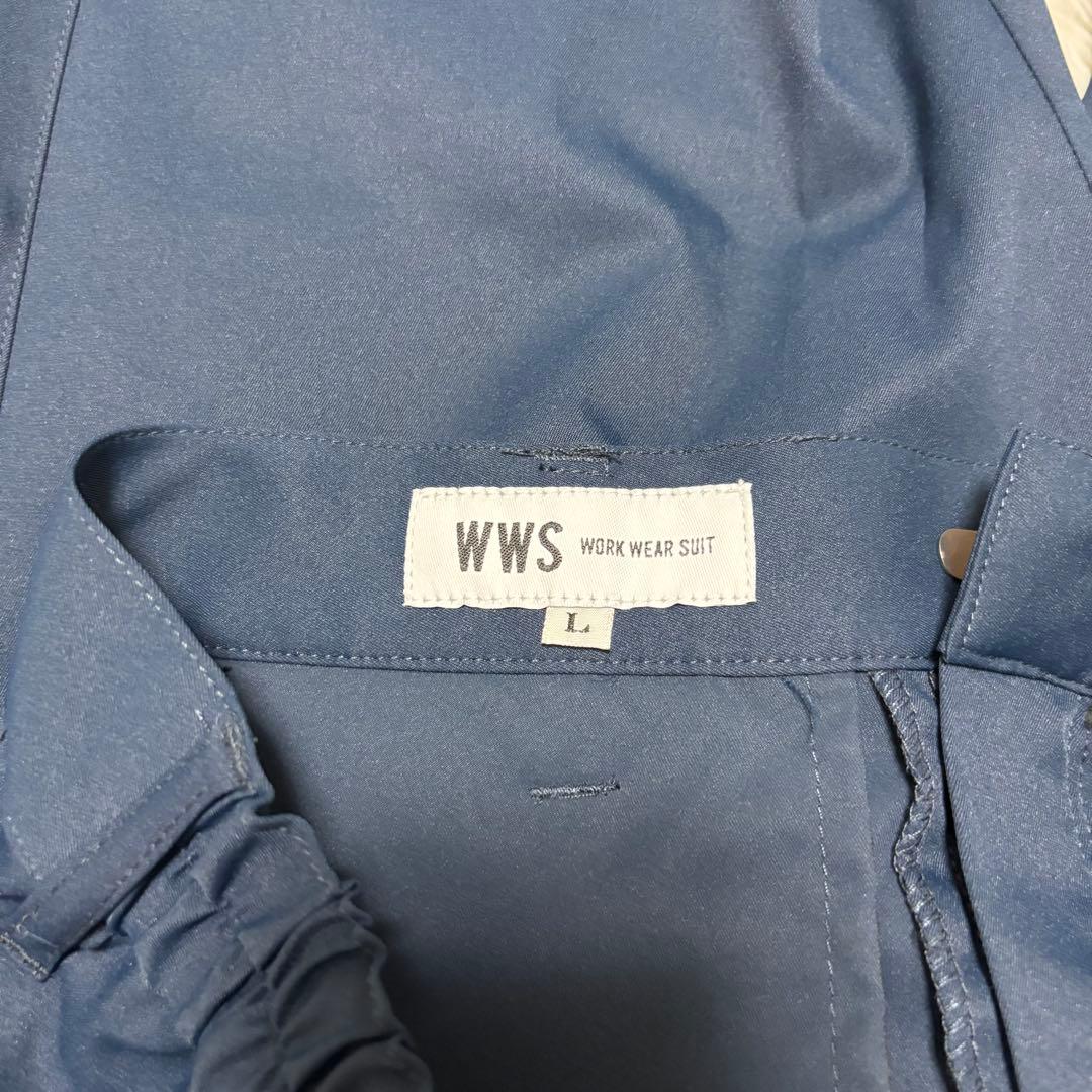 美品　ワークウェアースーツ/ WWS 洗える レディース スーツ ネイビー