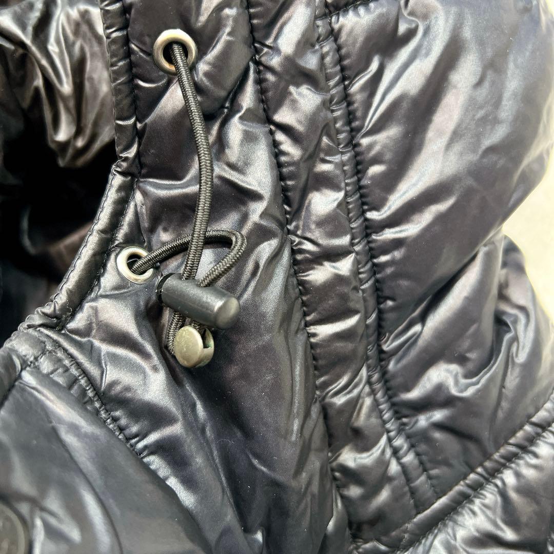 ヒステリックグラマー プリマロフト リブ 中綿 ジャケット y2k ワッペン