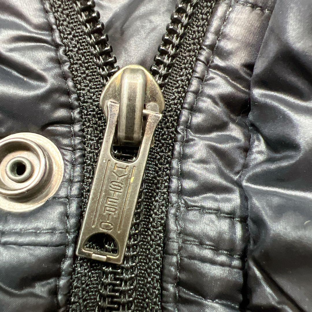 ヒステリックグラマー プリマロフト リブ 中綿 ジャケット y2k ワッペン