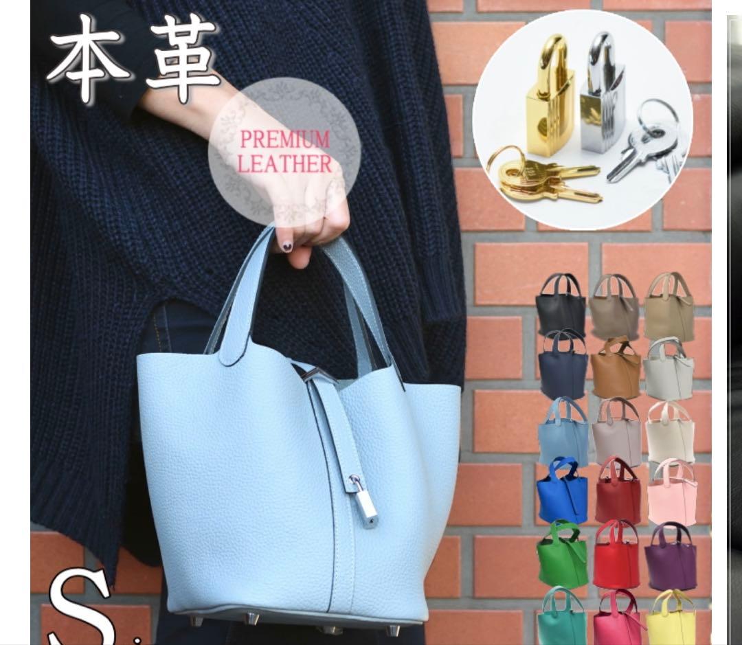 楽天　4U キューブバッグ　プレミアム本革　タケグリーン　シルバー金具　Sサイズ