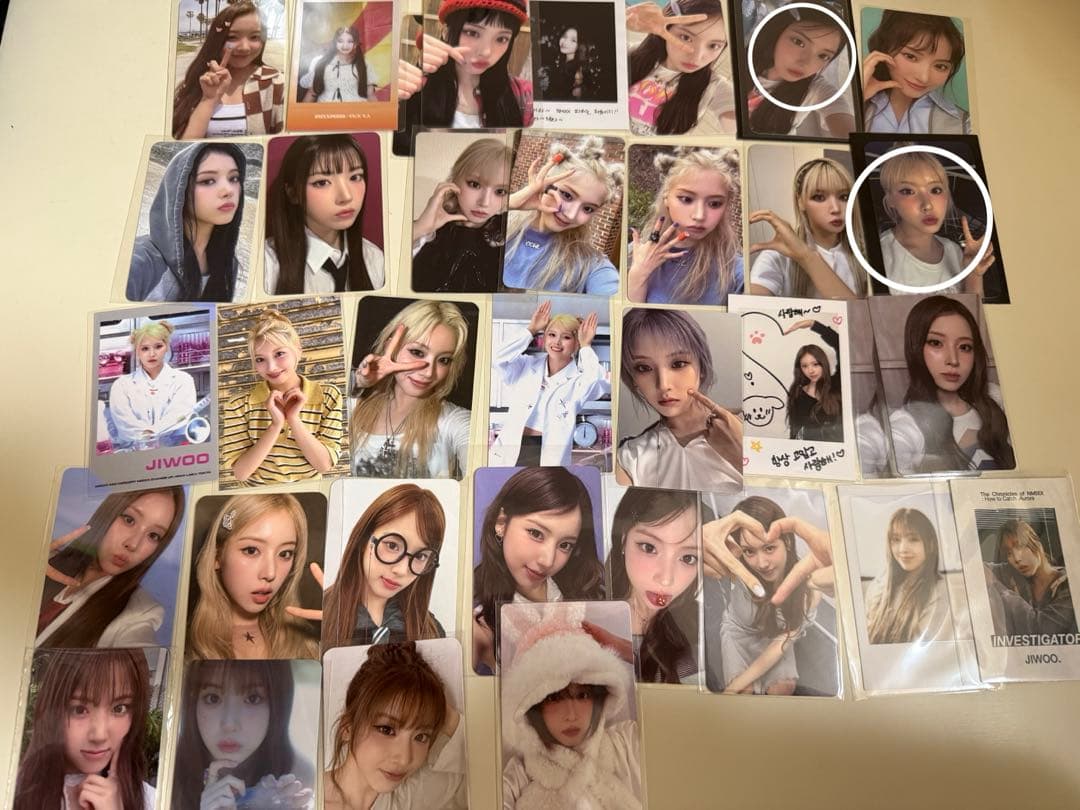 nmixx ジウ　トレカ　まとめ売り