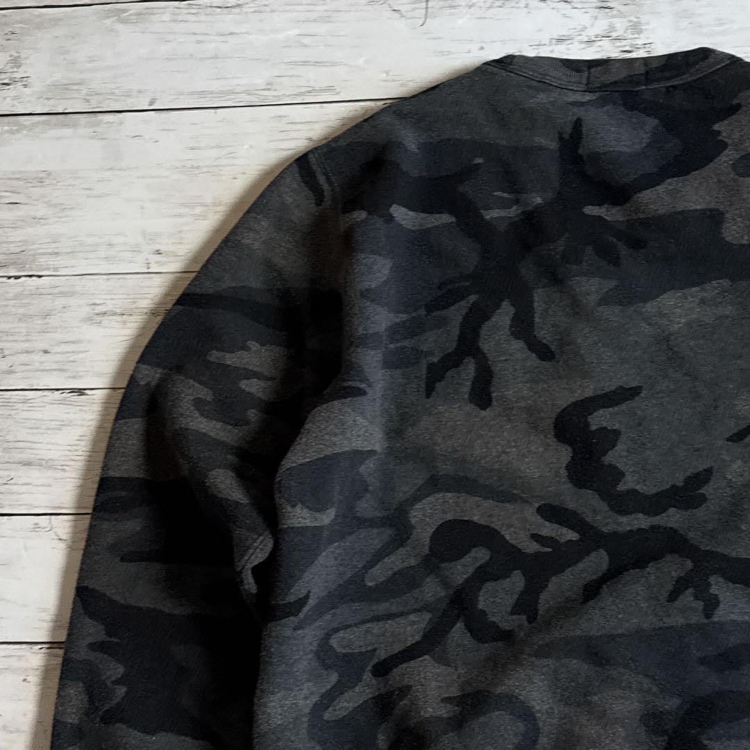 l*m様 ポロラルフローレン 迷彩 カモフラ スウェット L ポニー刺繍 Vガゼ
