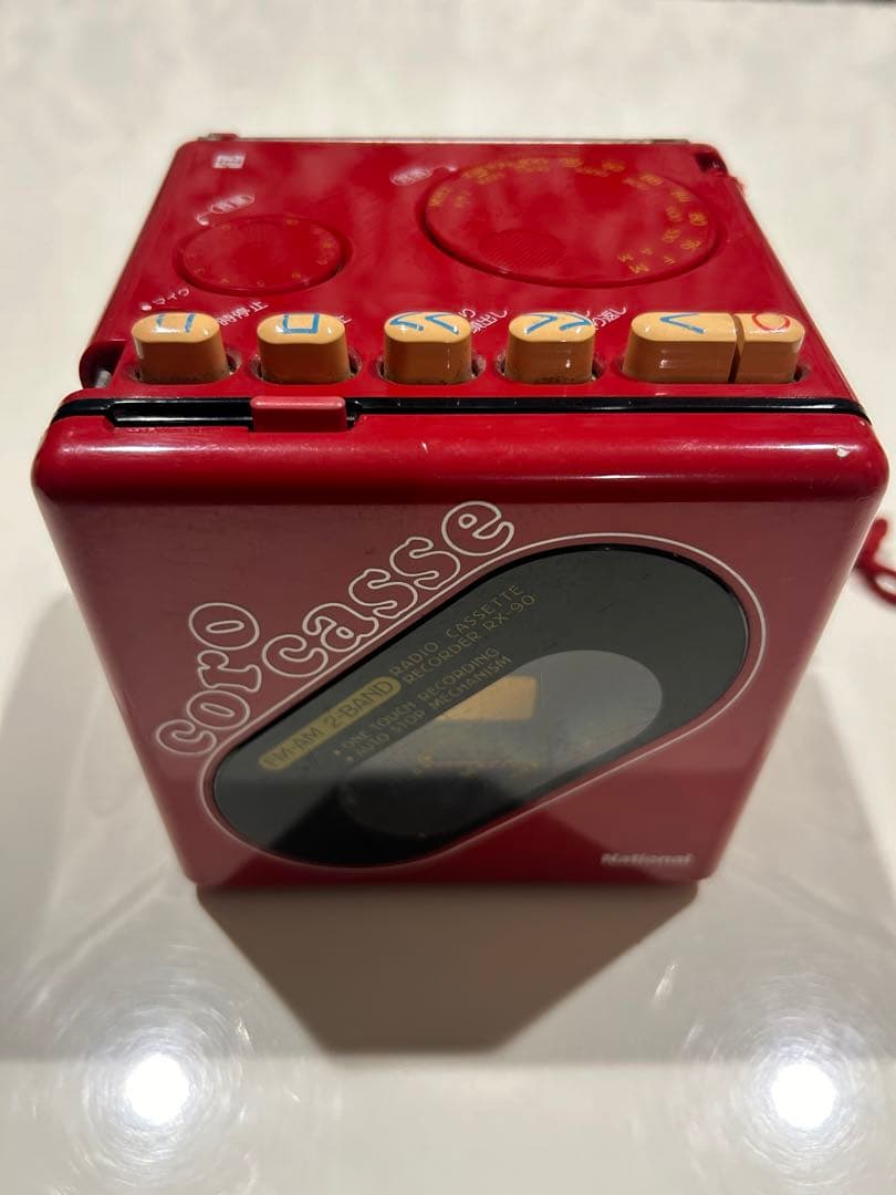 SANYO とnational ラジカセ　２台セットジャンク