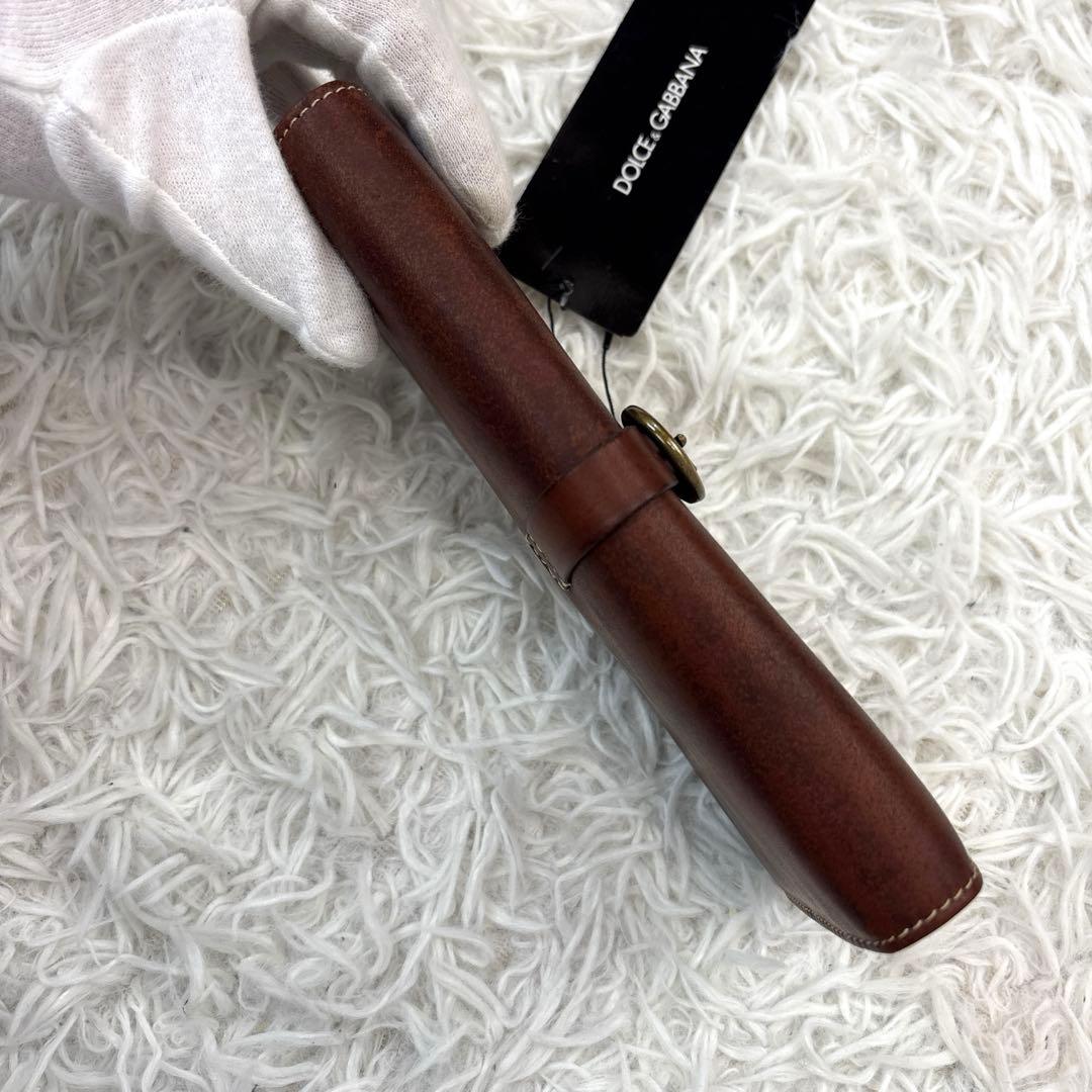 ドルチェ&ガッバーナ 長財布 豹柄 レザー ヴィンテージ加工 新品タグ付