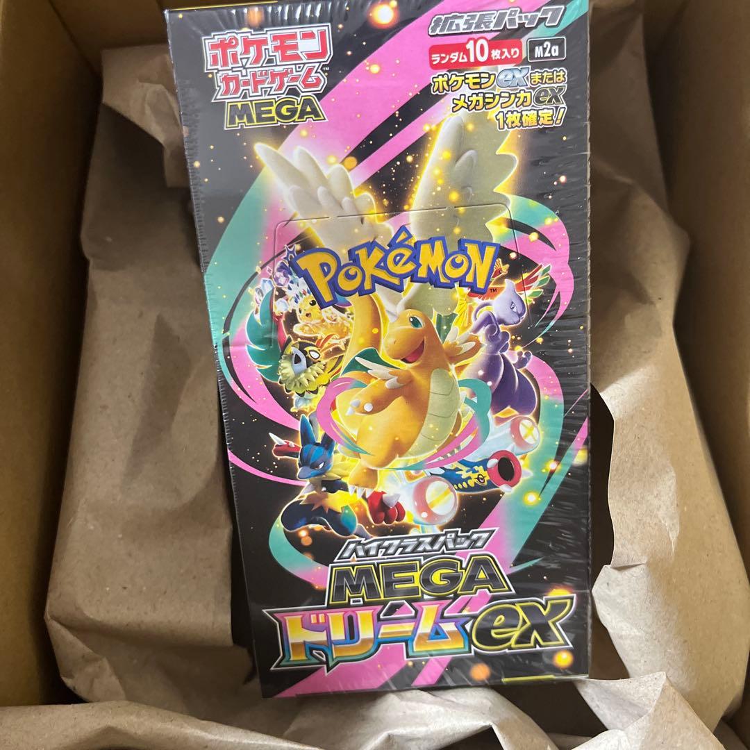 【未開封シュリンク付き】ポケモンカードゲーム MEGA ドリームEX box