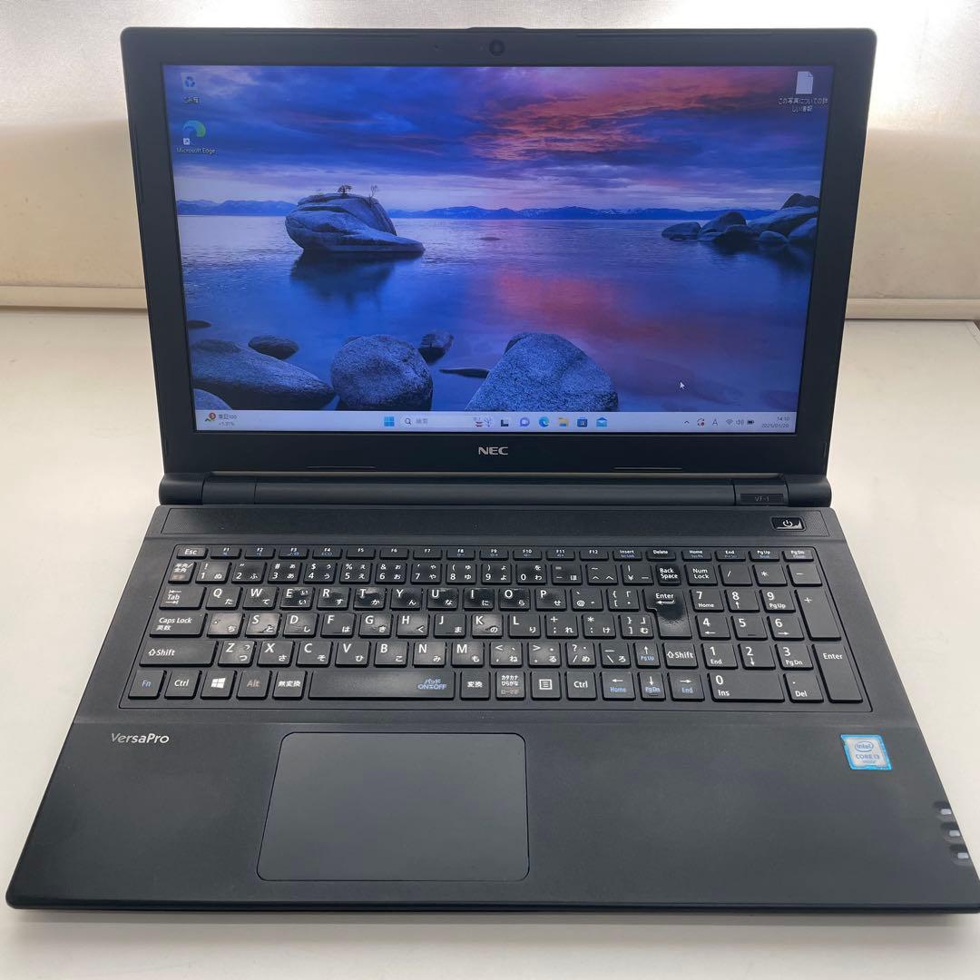 Windowsノート本体 NEC VersaPro Win11/i3-6006U/4GB/office