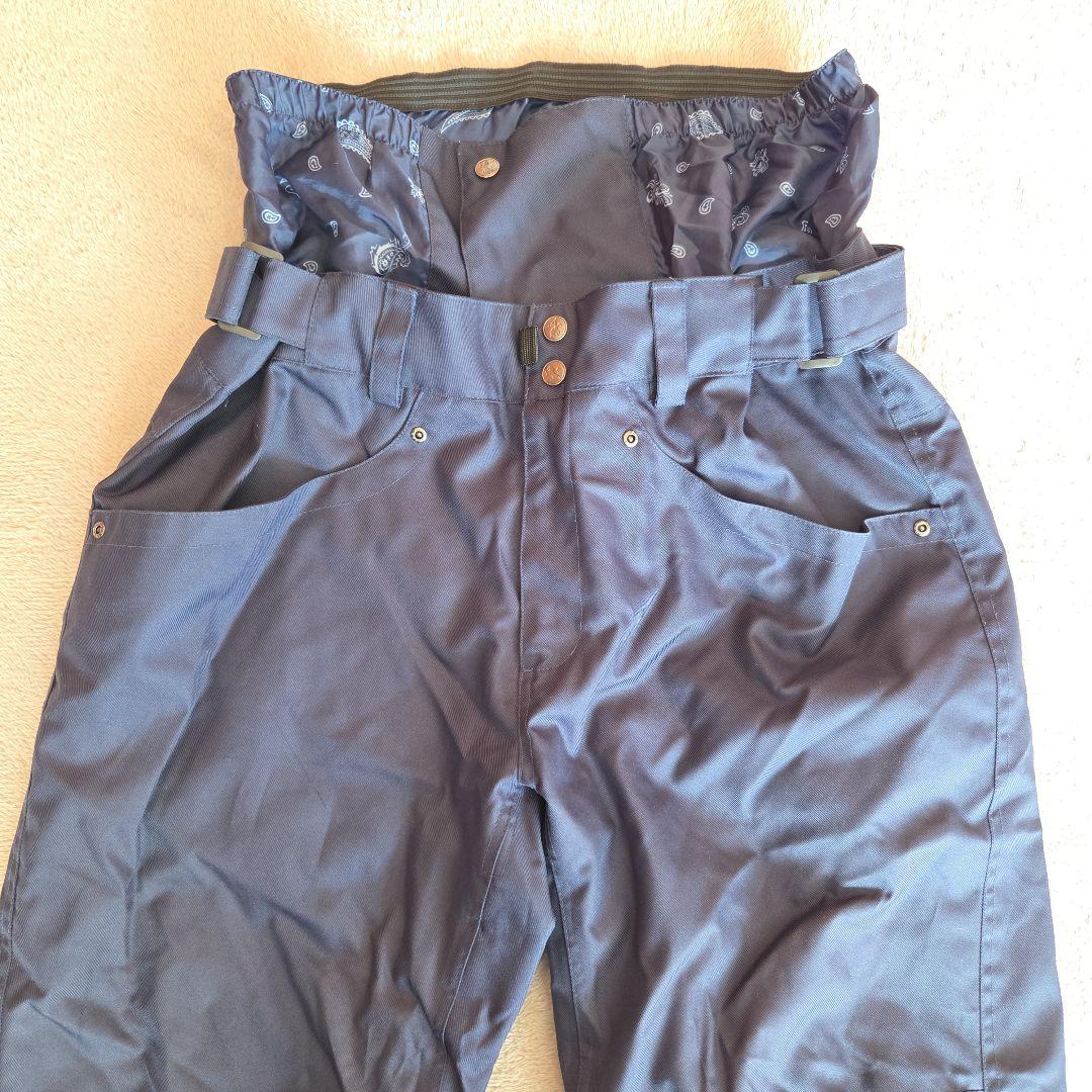 PONTAPES スノボウェア 上下セット XL リアルツリーカモ 迷彩 白 紺