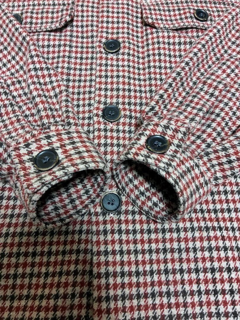 A*o様 GUY ROVER ツイードミリタリーシャツブルゾン BEAMS F