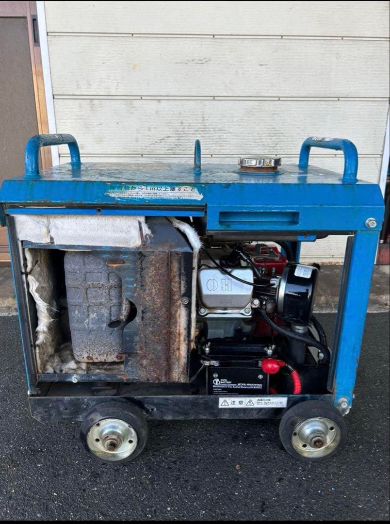 VIP5ツルミHPJ-5ESM高圧洗浄機防音ガン・高圧ホース・給排水ホースセット