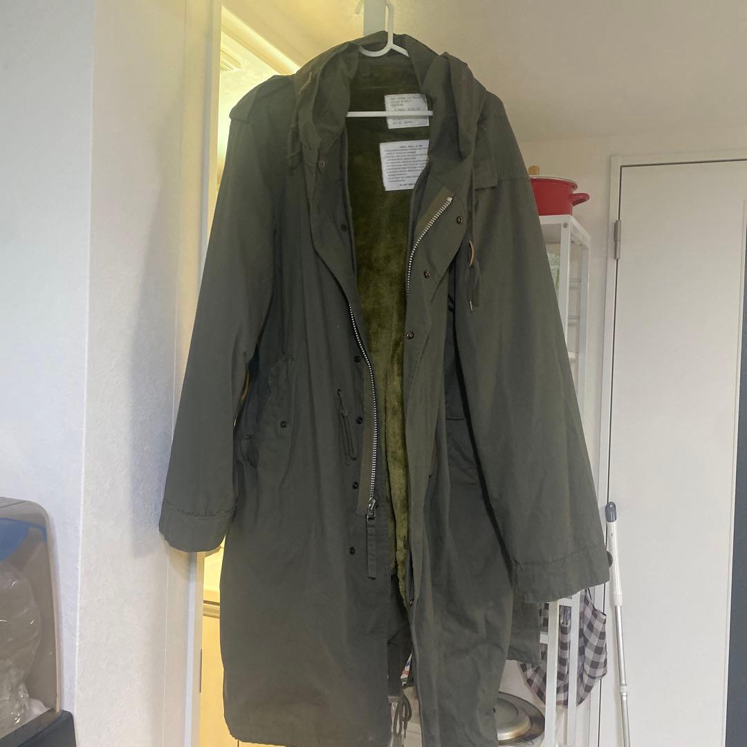 織田裕二モッズコート M-1951 パーカー オリーブグリーン X-Small