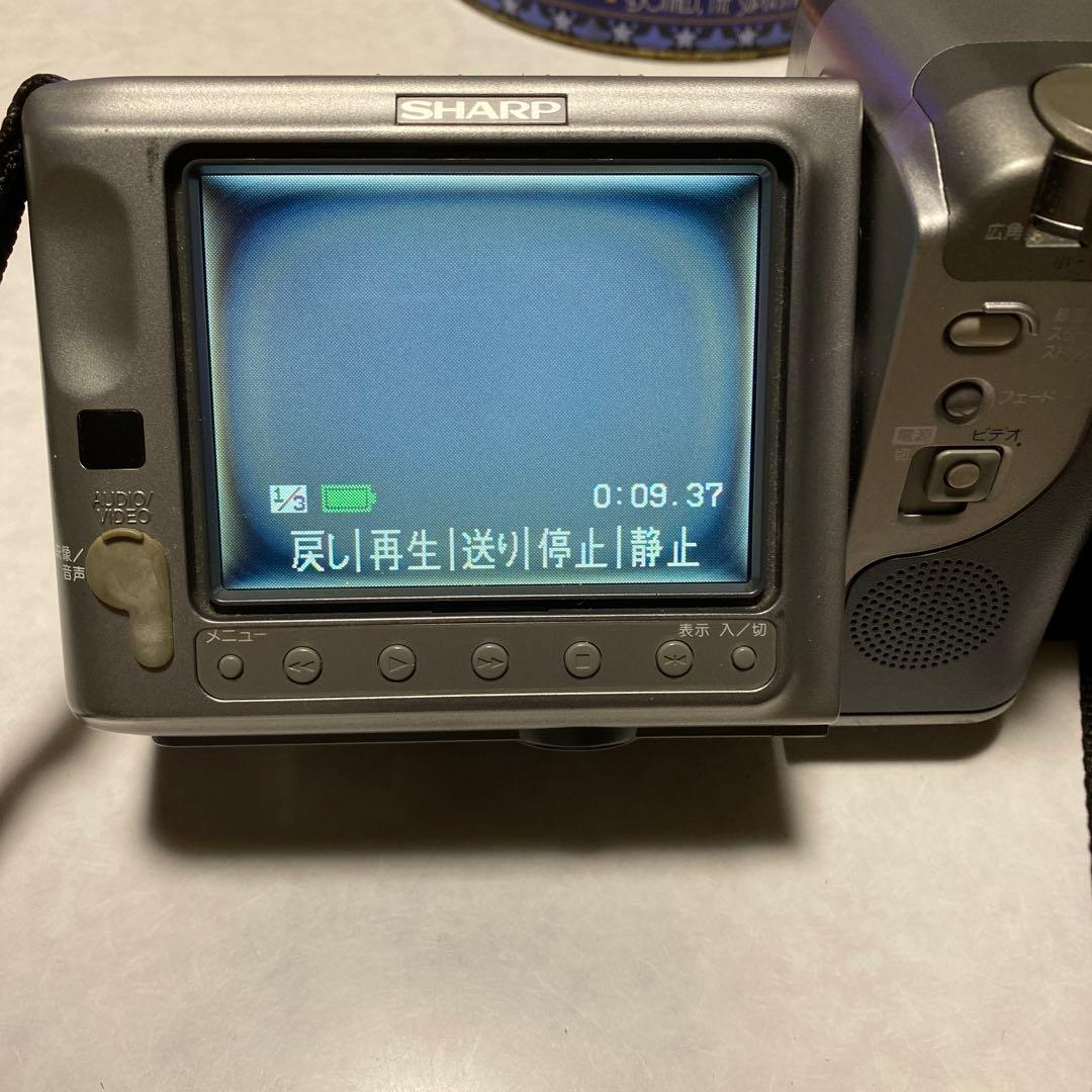 SHARP VIEWCAM Video8 ビデオカメラ VL-EL450 ④