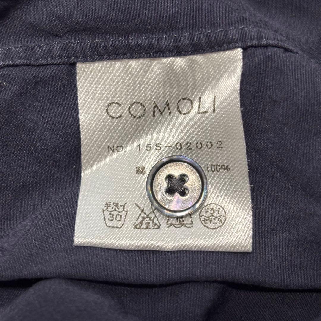【名作良品】comoli コモリ バンドカラーシャツ 3