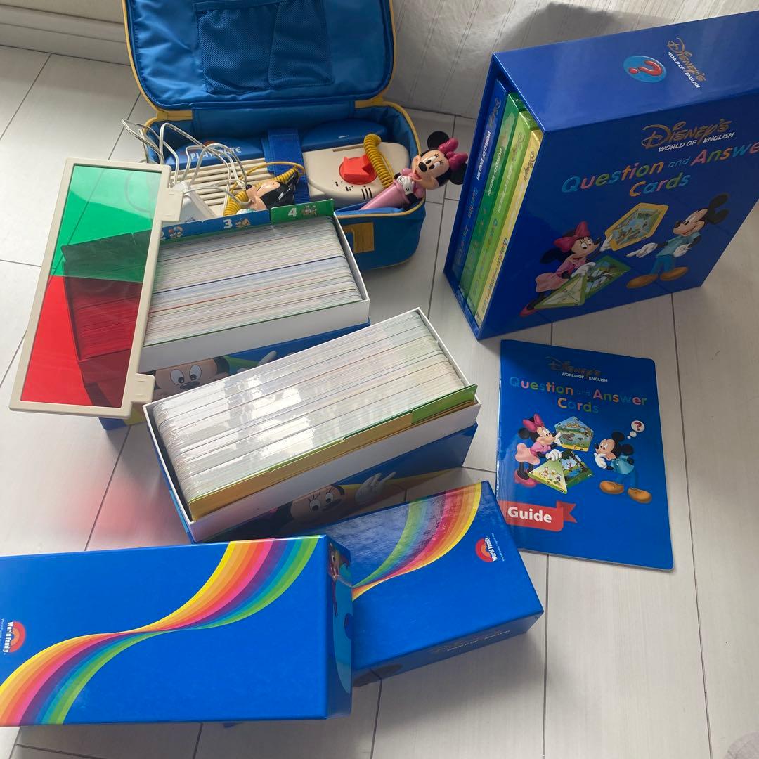 DWE ディズニー　トークアロング　クエッションカード