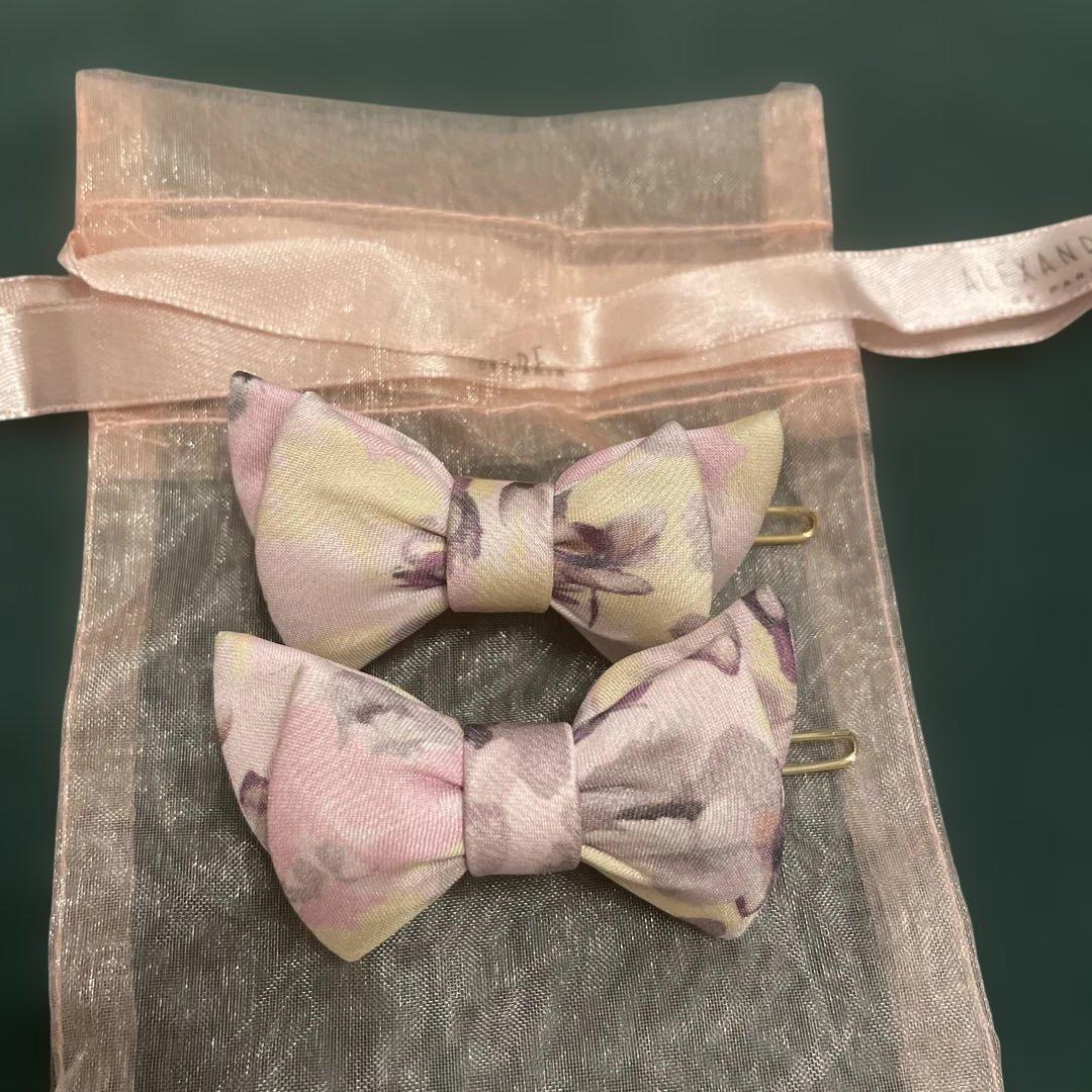 正規品　アレクサンドルドゥパリ　リボンボールピン　2点セット　新品