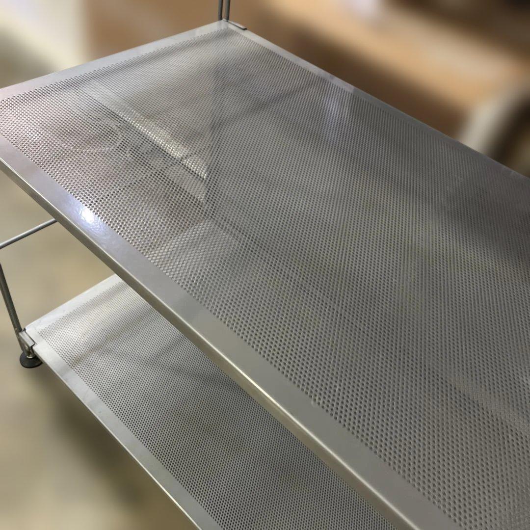 【無印良品】スチールユニットシェルフ◇５段◆バックパネル付◆