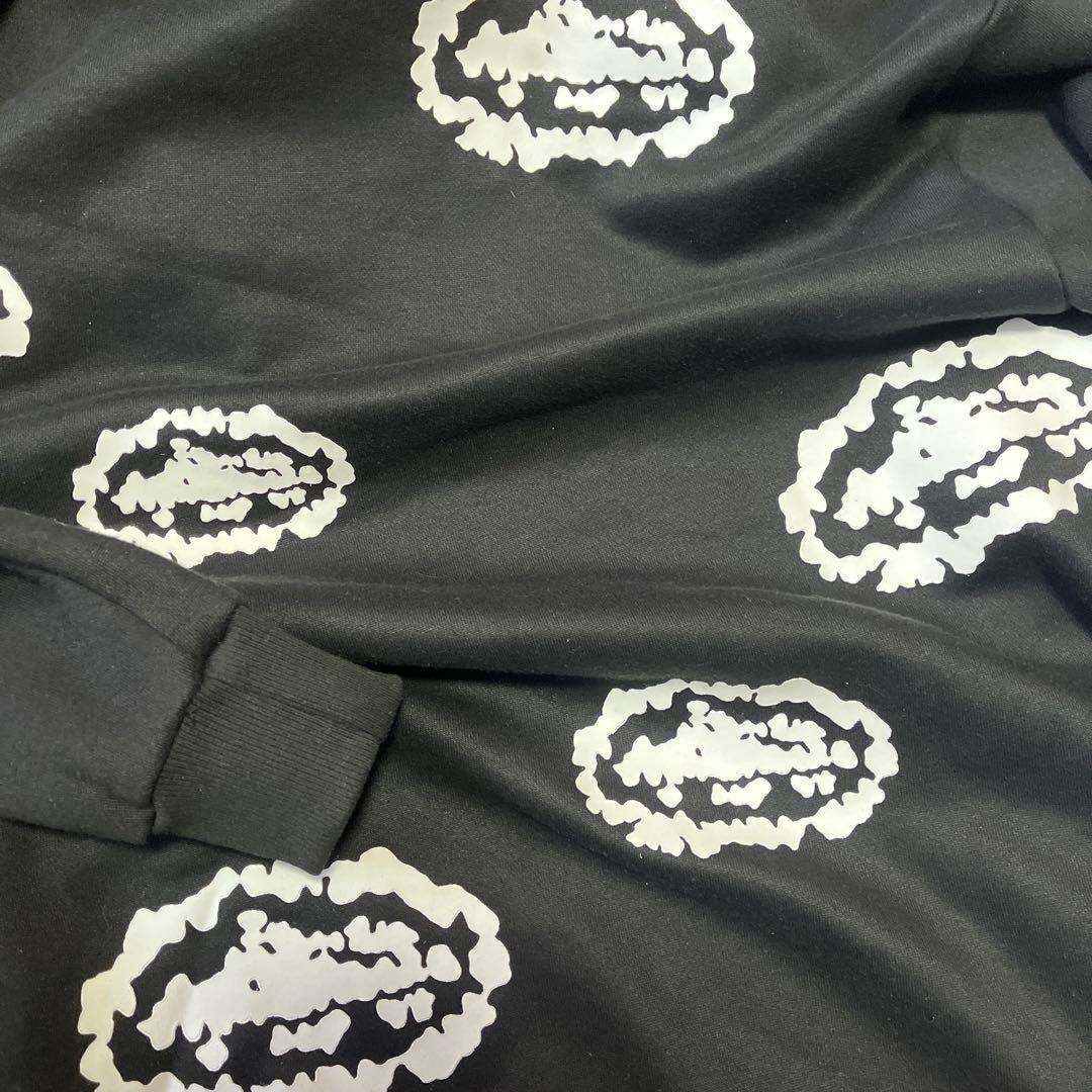 Corteiz Denimtears コラボ　 フルジップパーカー