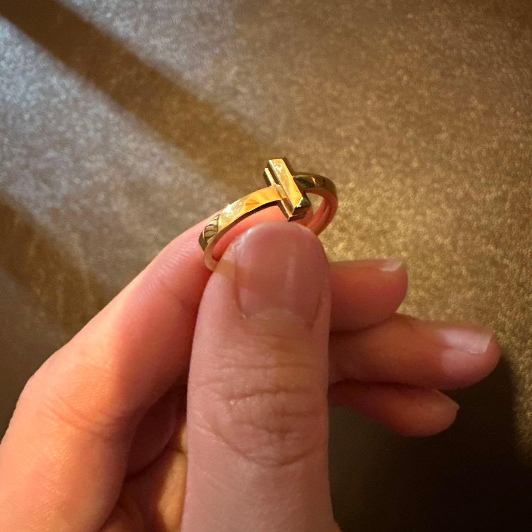 Tiffany & Co. Tワンリング　日本サイズ9号
