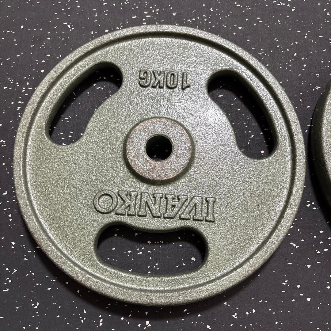 IVANKO ペイントEZグリッププレート 10kg 2枚セットΦ28mm