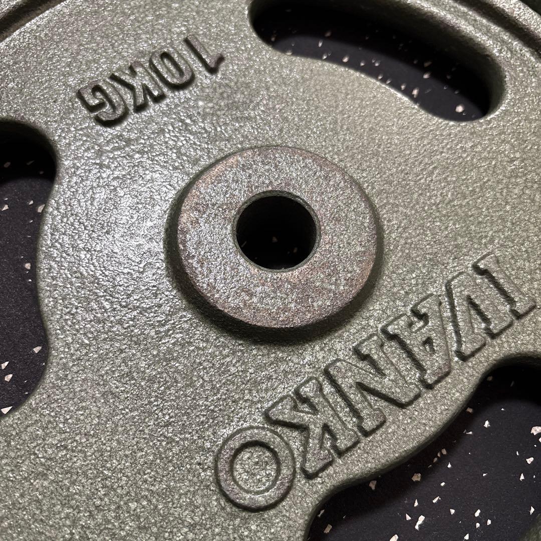 IVANKO ペイントEZグリッププレート 10kg 2枚セットΦ28mm