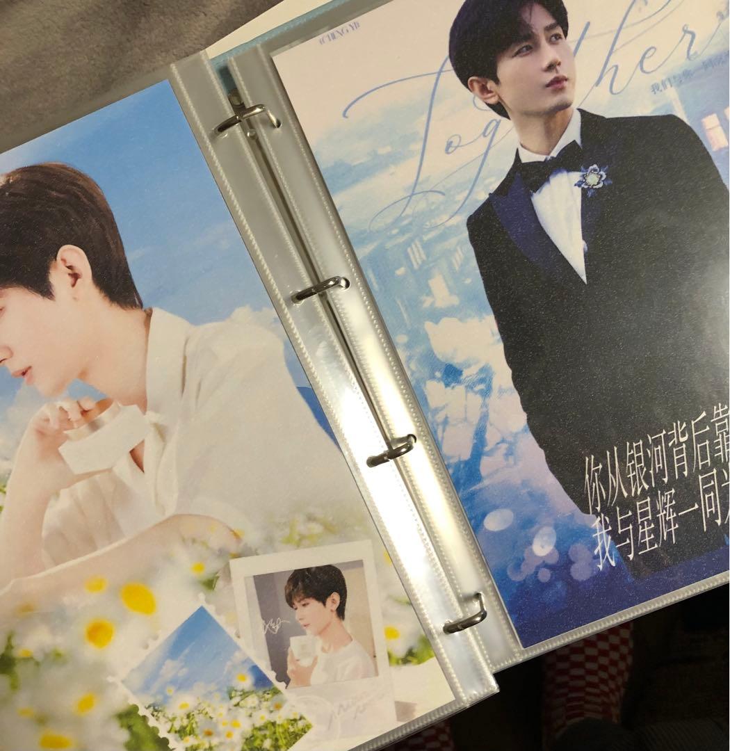 成毅 チョンイー A4ポスターアルバム バインダー ファイル A4カード50枚入