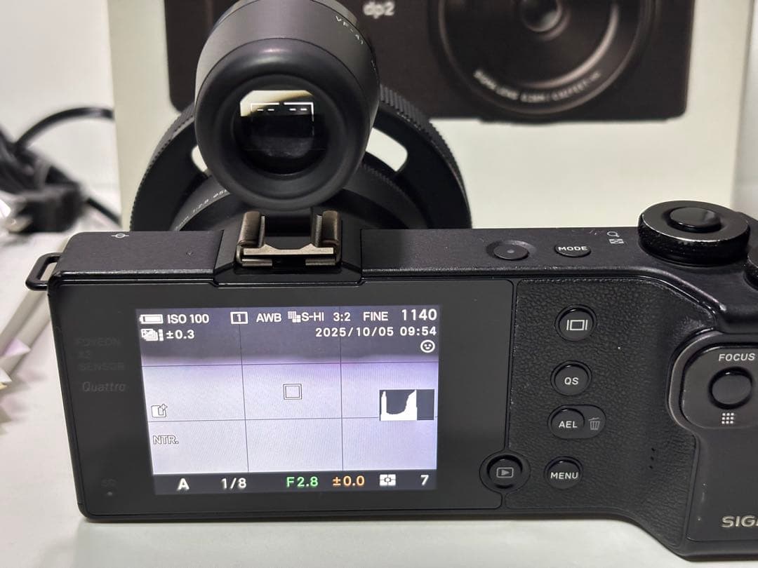 SIGMA dp2 quattro 30mm F2.8 ※ダイアルに不具合い有り