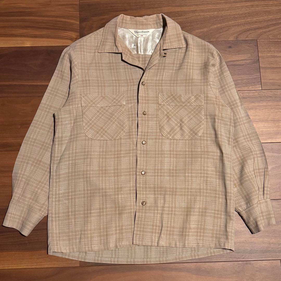 50s 60s sportsman レーヨンシャツ