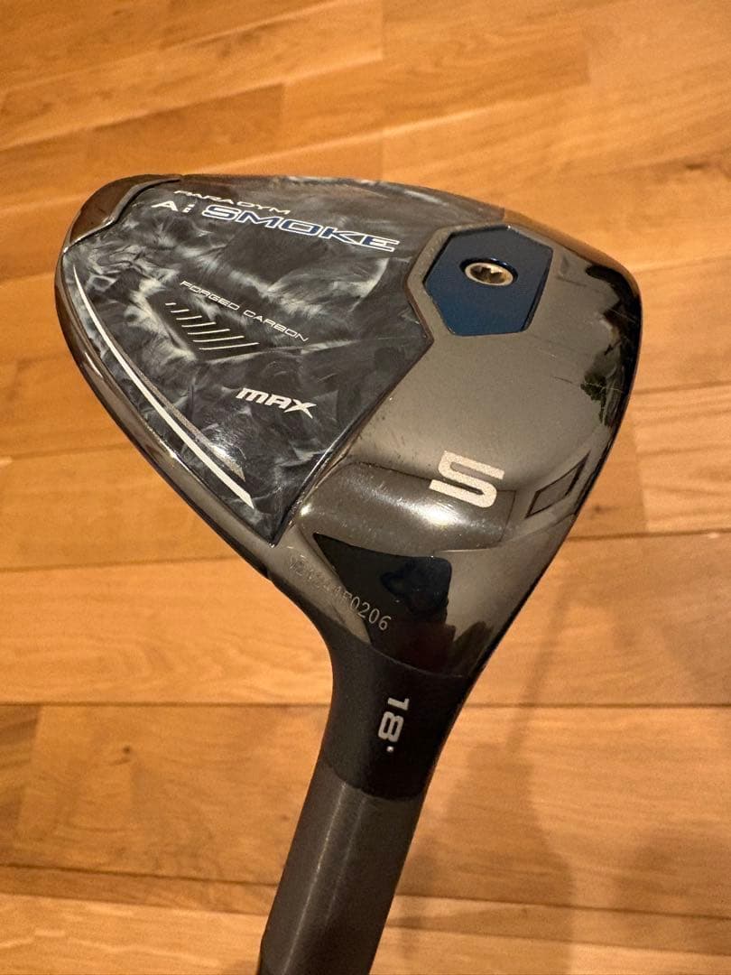 Callaway PARADYM SMOKE 5w ベンタスTR 18°