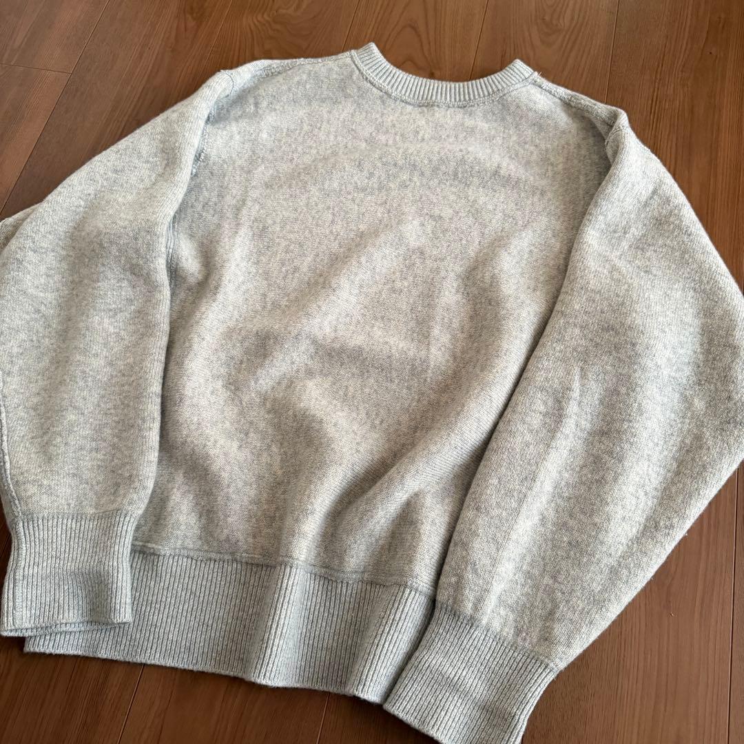 BODHI リバースウィーブ型 カシミヤ ニット セーター