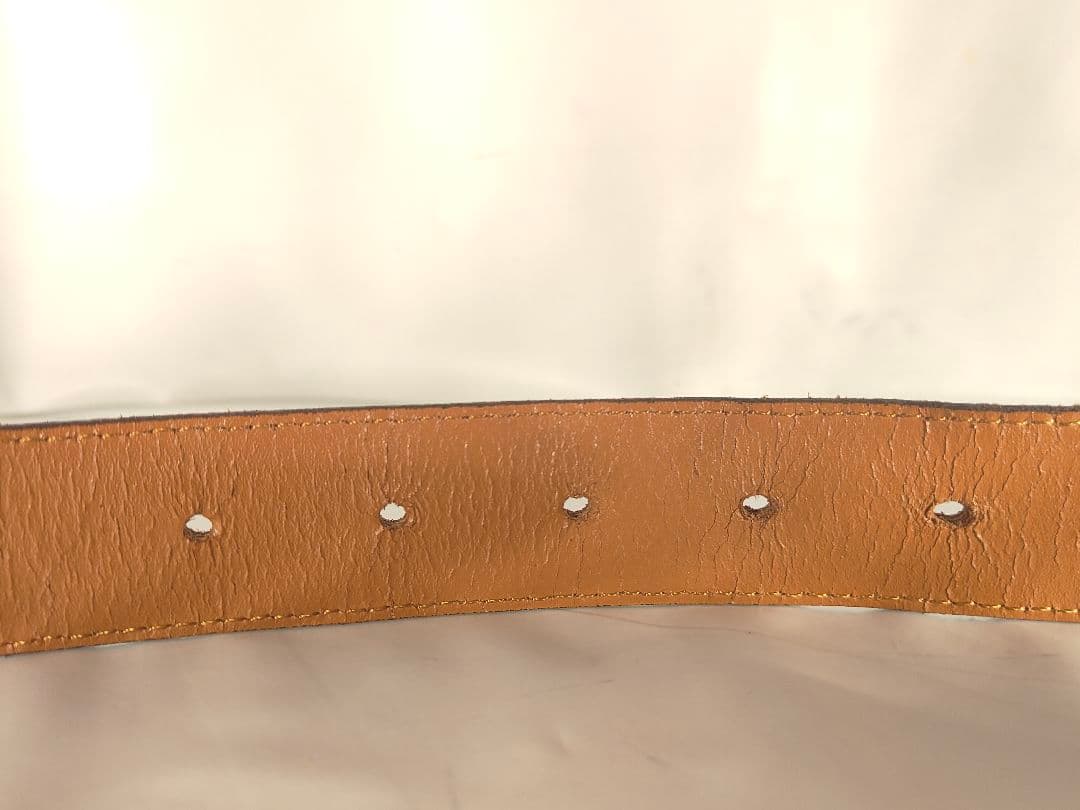 【ヴィンテージ】ポロラルフローレン　高級スエード ドレスベルト　USA製 正規品