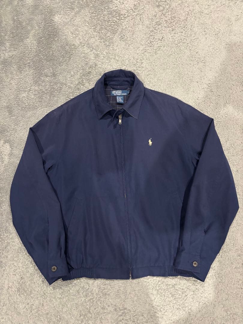 90s Polo by Ralph Lauren スイングトップ S ネイビー