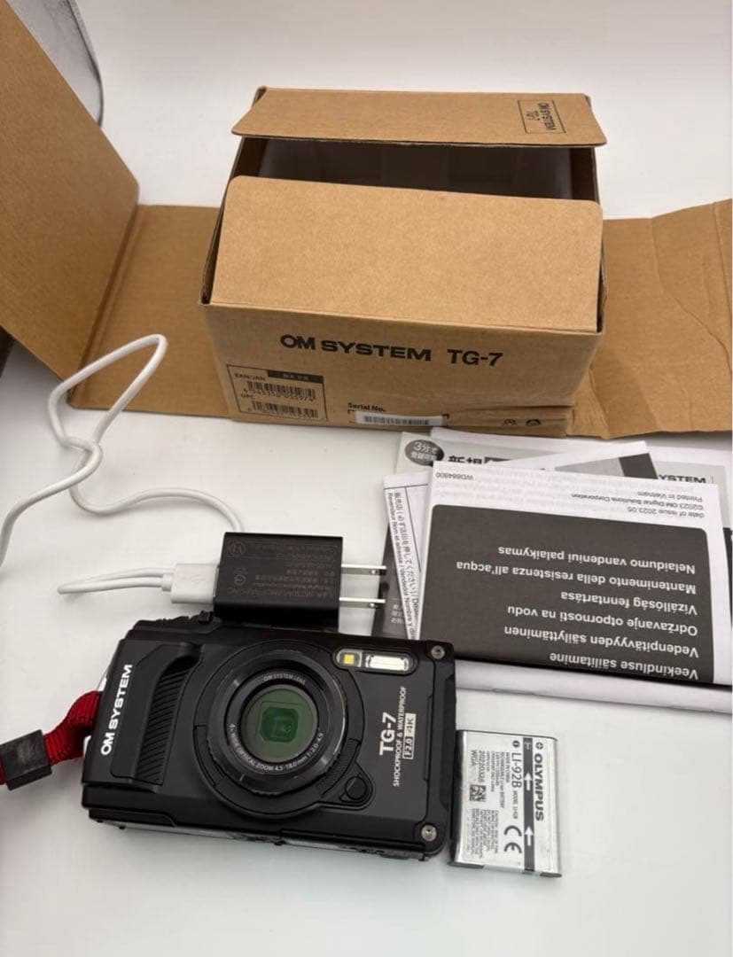 最終値下げ OM SYSTEM TG-7 オリンパス デジタルカメラ 箱付き