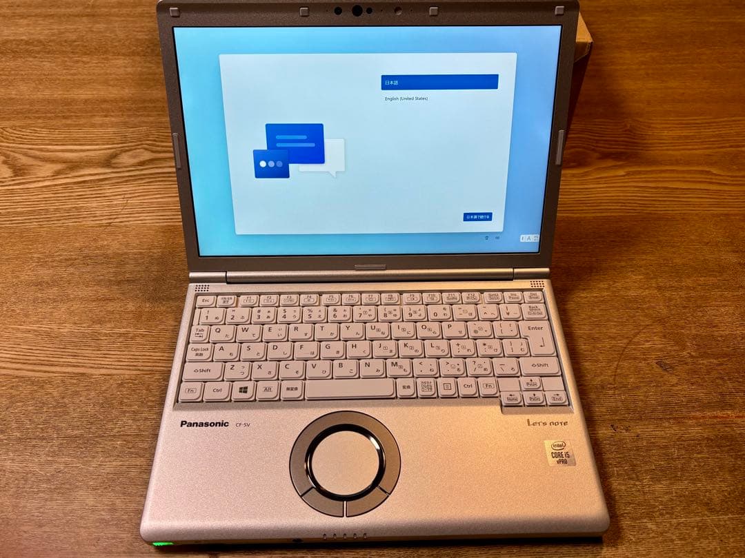 Panasonic CF-SV9RFLVS ノートPC 本体　LTE対応