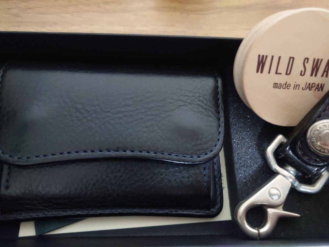 ワイルドスワンズ　タング　白鳥ロゴ　ミネルバ　ネービー×マリン　おまけ付き