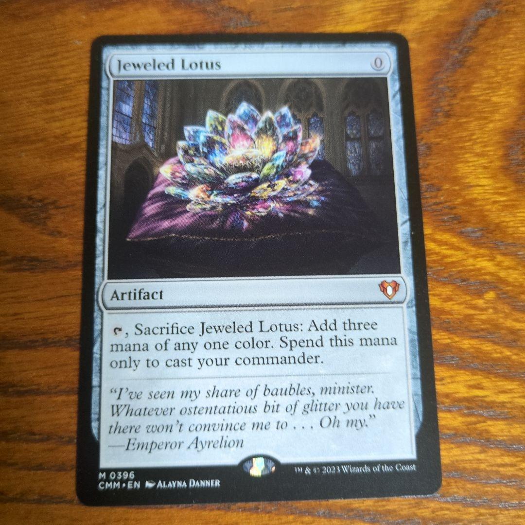 宝石の睡蓮　MTG シングル英語版