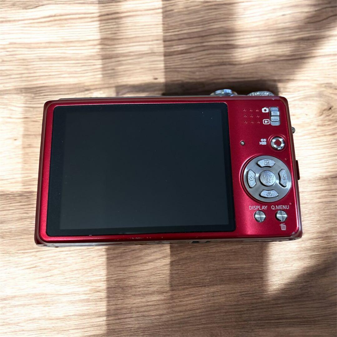 オールドコンデジ Panasonic LUMIX DMC-TZ7 レッド 動作◯