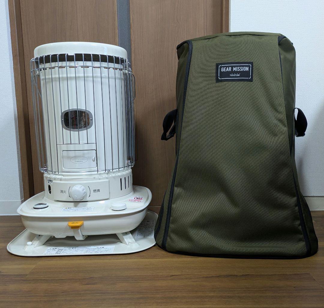 TOYOTMI ストーブ KS-6700(W) ホワイト 専用キャリーケース付き