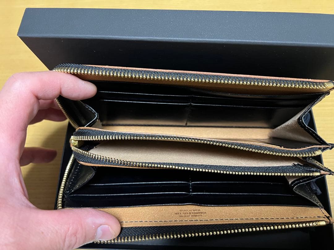 PORTER FILM ポーターフィルム L字ファスナー 長財布 本革 極美品