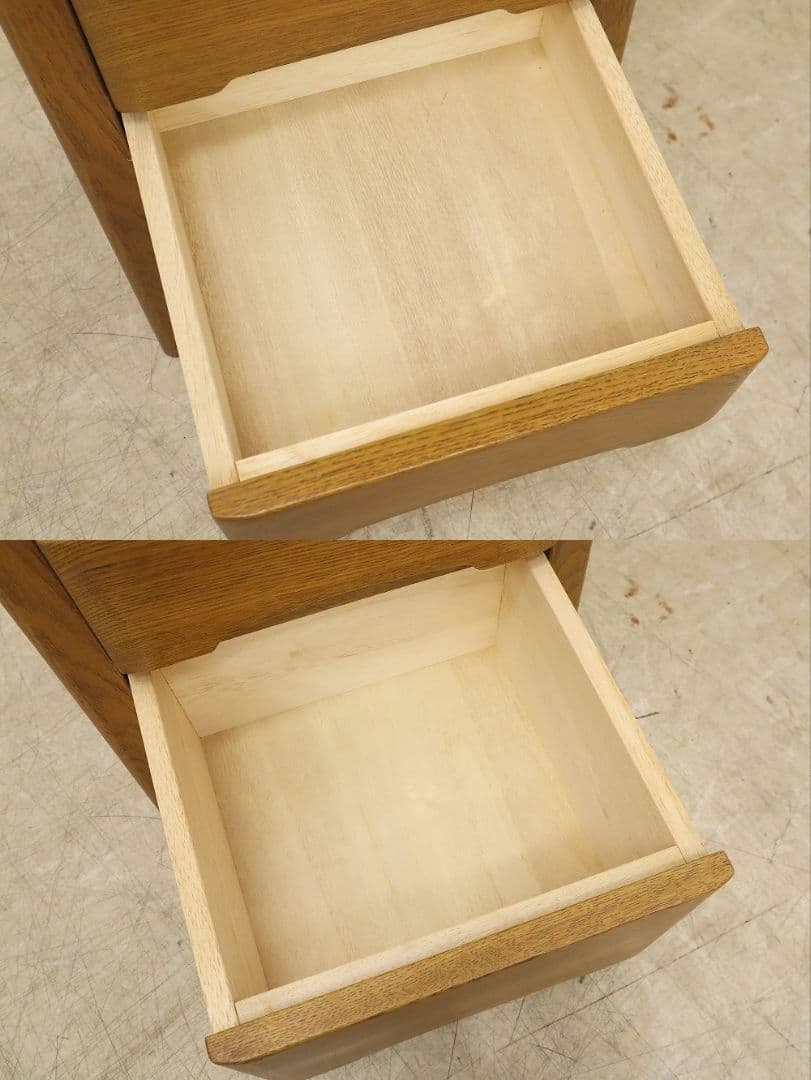 【浜本工芸】ナラ材・電話台・サイドチェスト