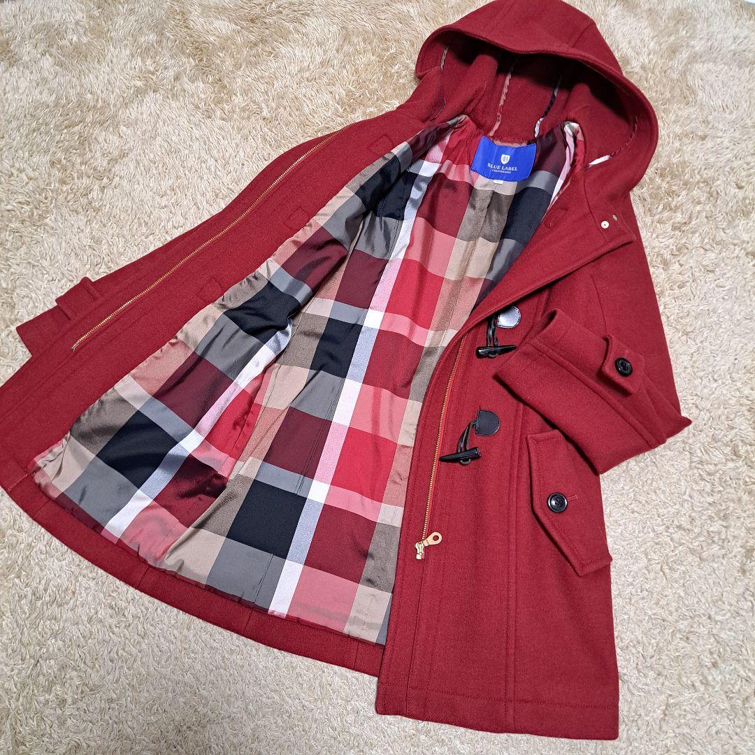 ブルーレーベルクレストブリッジ　ダッフルコート　ウール　38サイズ