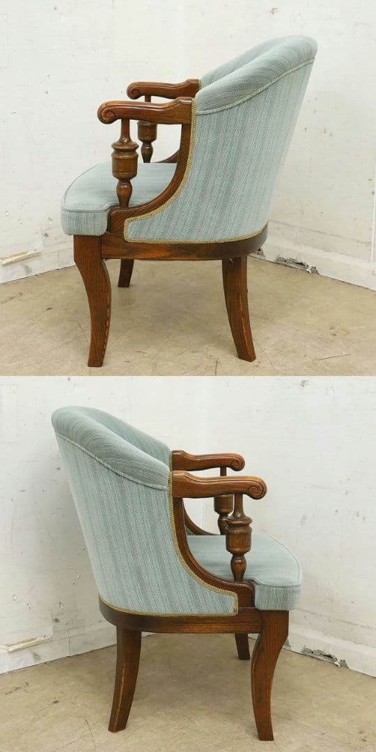 いずみ【ブルージュ】アームチェア①・オーク材・ＩDC大塚家具