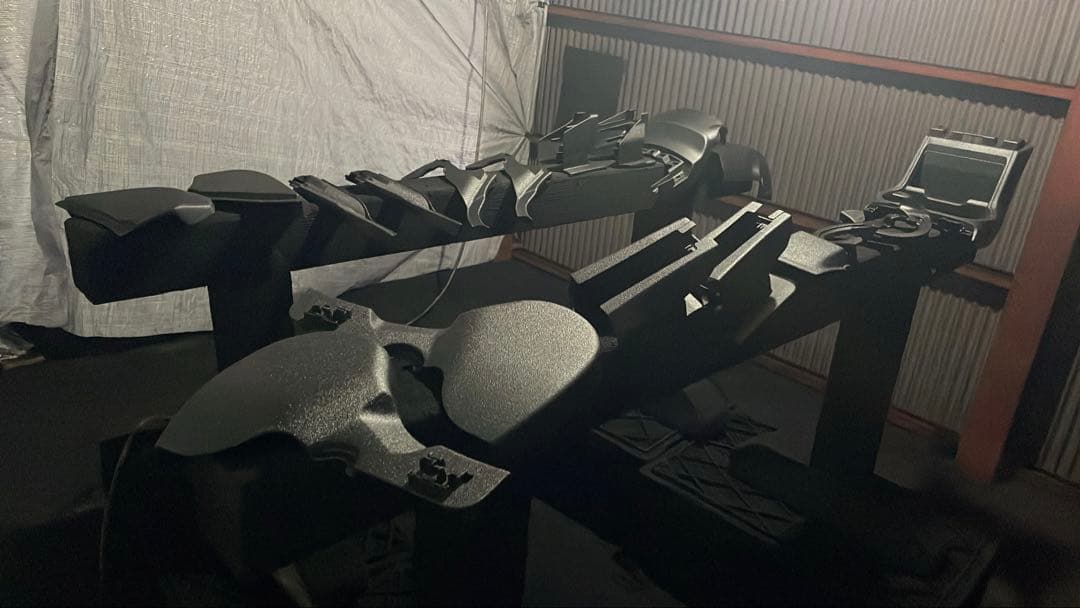 renatyannkawaii様　内装樹脂部品　受注依頼品　ラプターライナー塗装