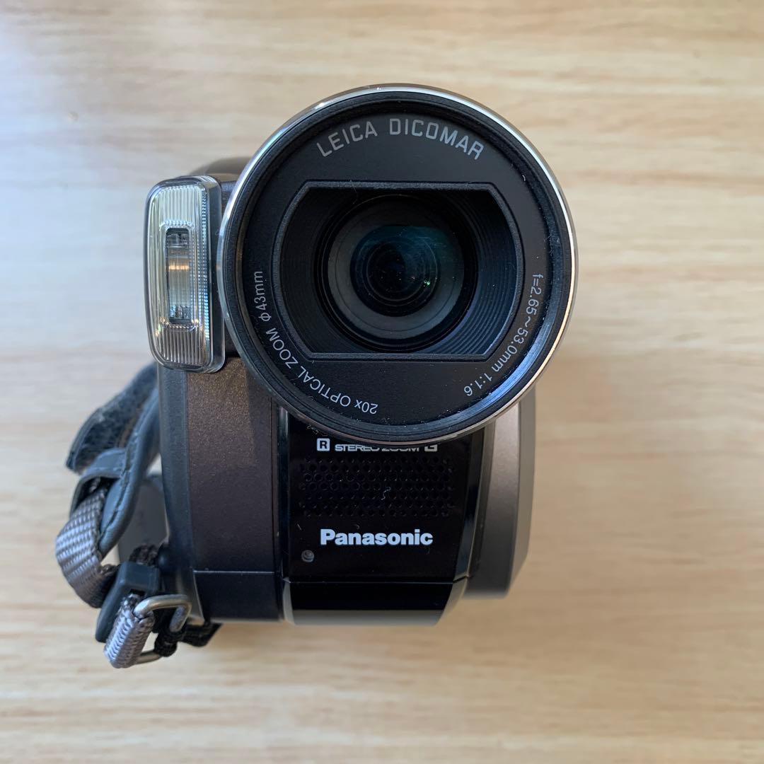 Panasonic DVDビデオカメラ「VDR-D400-S」　箱付き　動済み