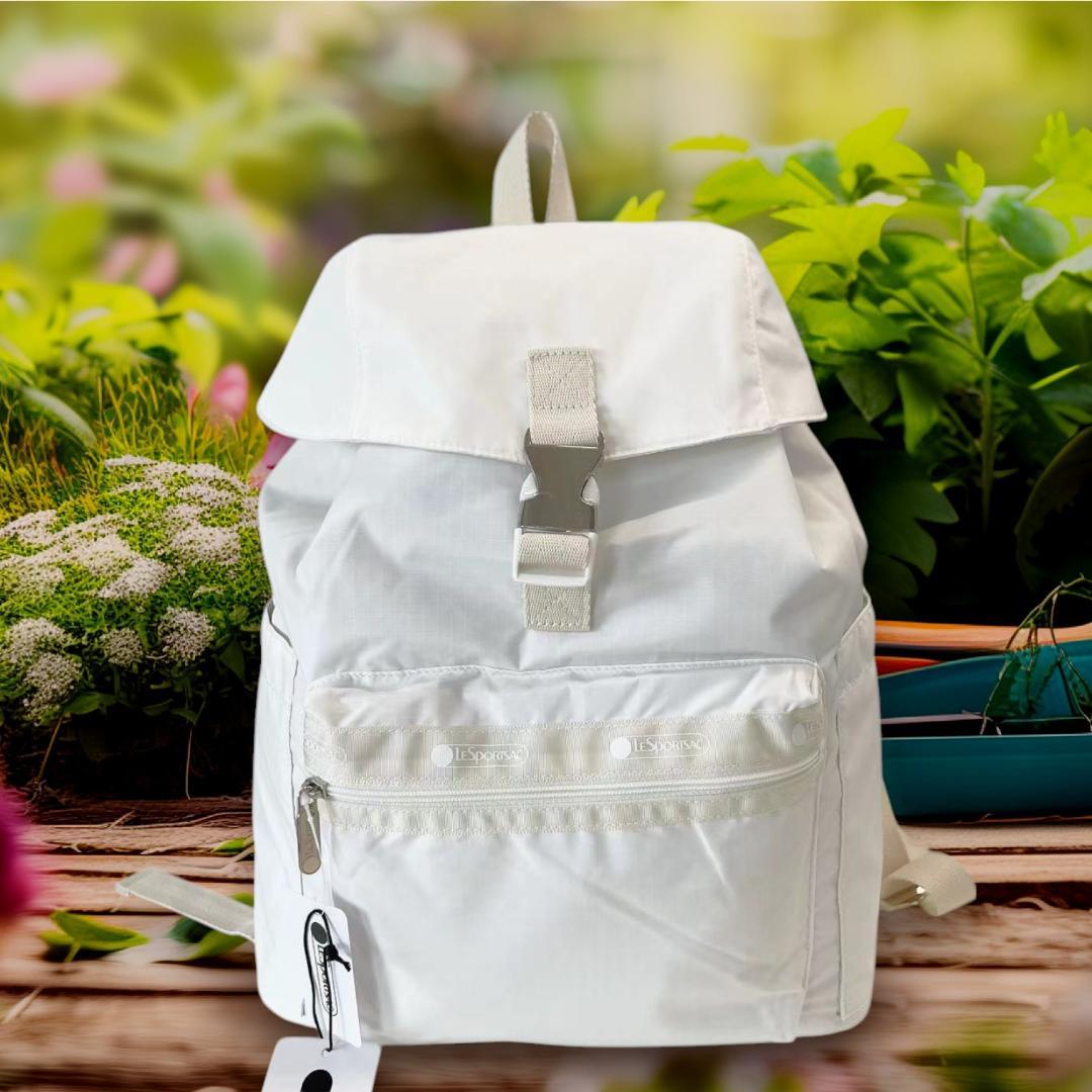 レスポートサック 神崎恵 ホワイト リュック バックパック